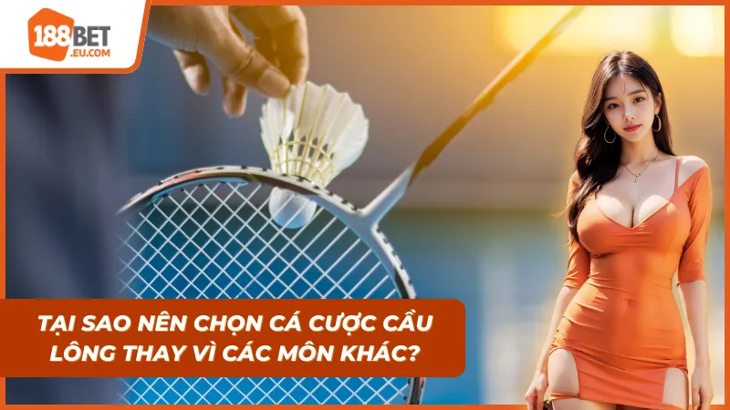 Những lý do nên chọn cá cược cầu lông thay vì các bộ môn khác