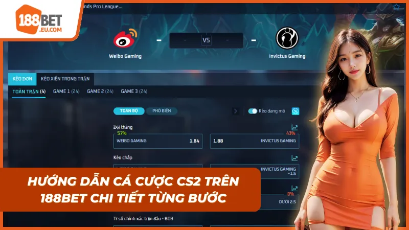 Hướng dẫn vào kèo CS2 từng bước cho người mới