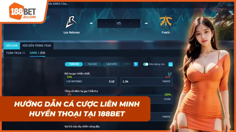 Ưu đãi hấp dẫn dành cho người chơi LoL tại 188BET