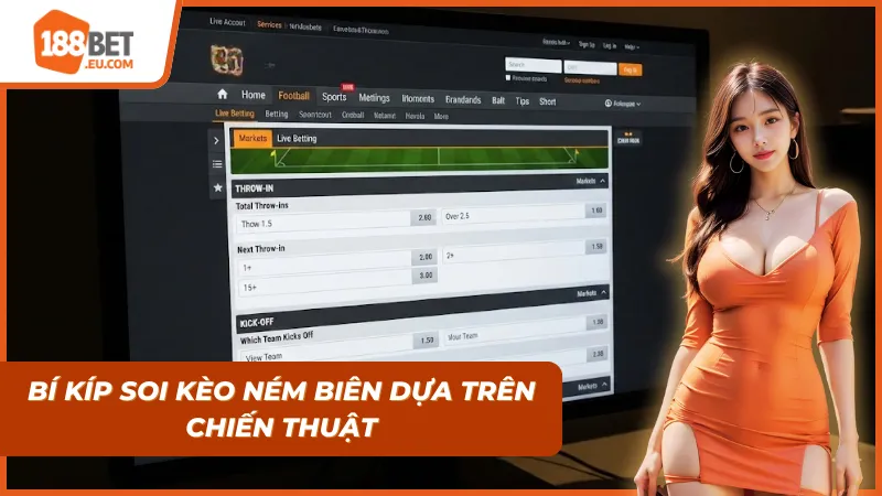 Bí kíp để người chơi soi kèo ném biên dựa trên chiến thuật